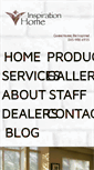 Mobile Screenshot of inspirationhome.net
